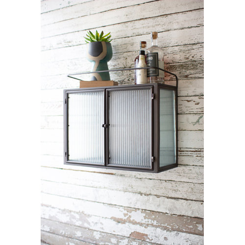 17 Stories Palomina Metal Wall Bathroom Cabinet & Reviews | Wayfair